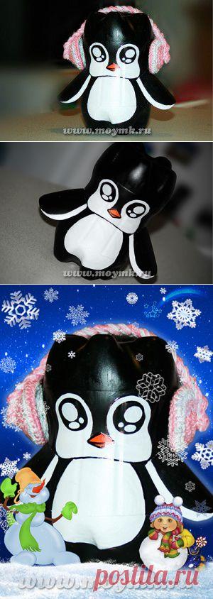 Оригинальный подарок из пластиковых бутылок