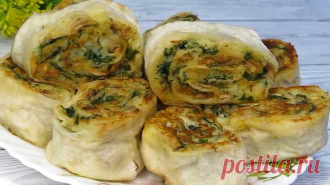 Самое вкусное, что можно приготовить из лаваша! Не оторваться! Всем, всем рекомендую! | РЕЦЕПТЫ ОТ МАМУЛИ | Дзен