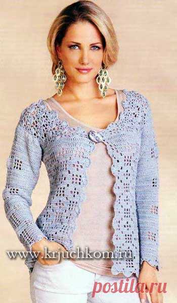 Вязание кофты для женщин