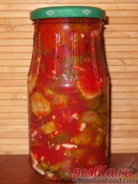 Огурцы в томатной заливке на RussianFood.com