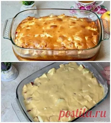 Готовим быстрый яблочный пирог