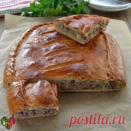 Самый простой рецепт..Такие пироги очень сытные и вкусные. Можно дать мужу на работу, как полноценное второе блюдо. Начинку можно любую несладкую: курицу, рис с мясом или яйцами, рыбу. А можно курицу с морковью и луком пассерованные и сыр сверху потереть. Пирог с мясом и картофелем на кефирном тесте. Вкусный и сочный! Получается у всех с первого раза!) Рекомендую

Ингредиенты:
тесто:
-250 г кефира,
-1 яйцо,
-50 г сливочного масла (растопить),
-1 ч. ложка разрыхлителя,
-1 ч...