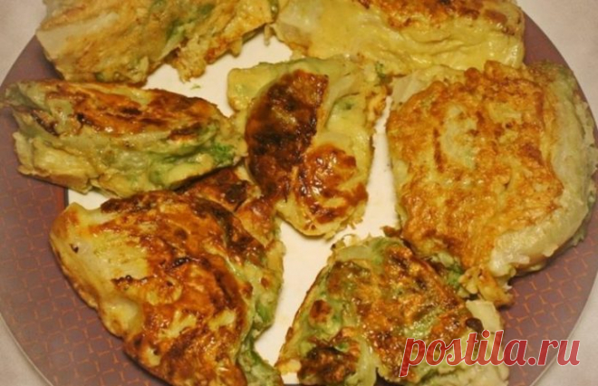 Шницели из капусты