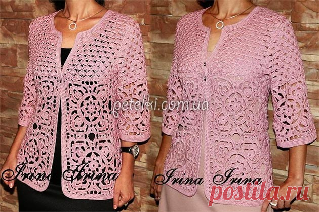 Вязаный эксклюзив. Описания и схемы вязания крючком и спицами