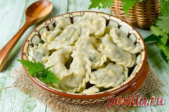 Вареники с крапивой