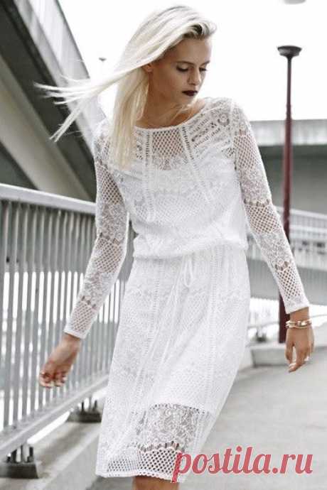 Nova White Lace Dress – White Bohemian Store