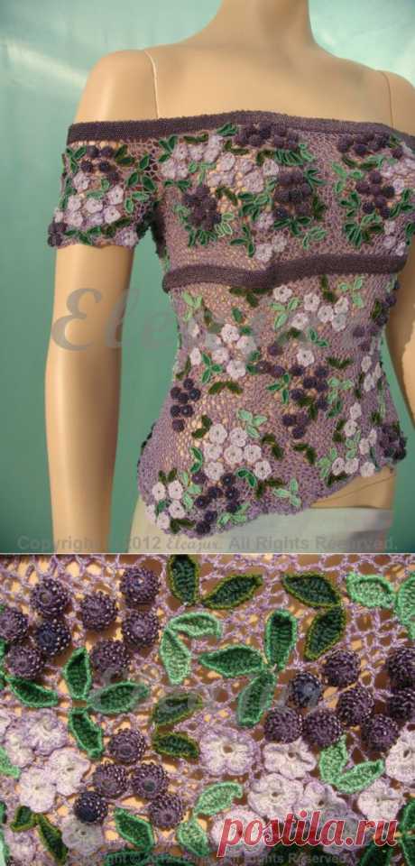 &quot;Черника в бисере&quot; ОТ ЕЛЕНЫ АЖУРОВОЙ