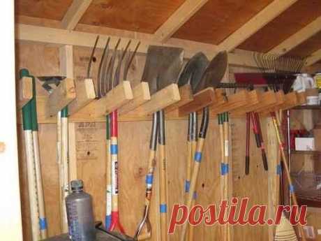 Варианты хранения инструмента на даче — Сделай сам, идеи для творчества - DIY Ideas