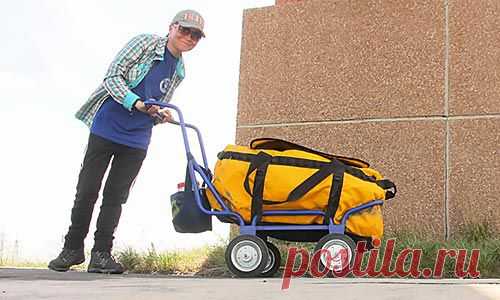 Девушка, 50-килограммовая тележка и 2000 км пешком