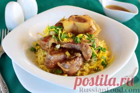 Рецепт: Оссобуко по-милански (тушеная говядина) на RussianFood.com
