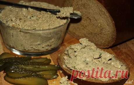 Домашний паштет - пошаговый кулинарный рецепт на Повар.ру