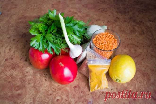 Дал из красной чечевицы