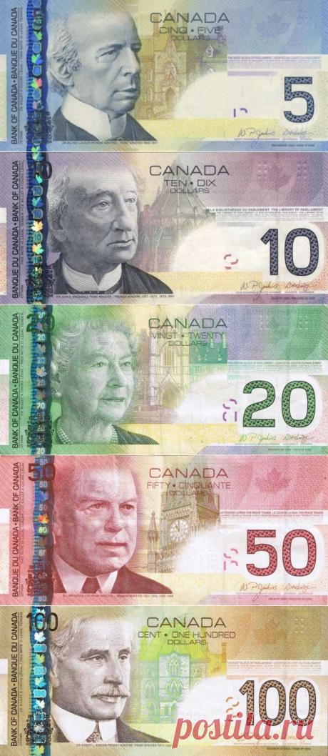 Фото канадского доллара