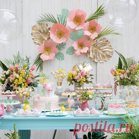 Искусственные цветы бумага пипидастр поддельные цветок DIY Baby Shower 1st День рождения Свадебные художественный тканевый фон Инструменты Настенный декор купить на AliExpress
