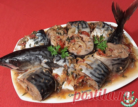 Скумбрия домашнего посола к 23 февраля – кулинарный рецепт
