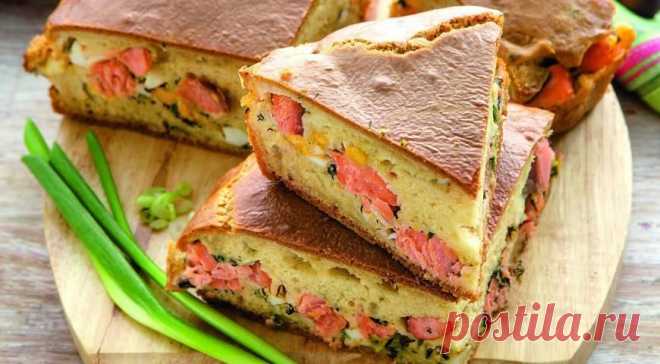 Самые вкусные рыбные пироги-3 рецепта