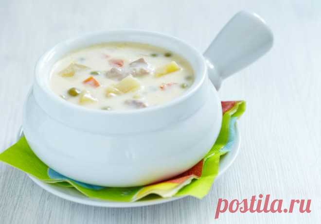 Суп с плавленным сыром и курицей 
Ингредиенты: -Куриная грудка — 1-2 шт. -Картофель — 2-3 шт. -Морковь — 1/2 шт.
 
-Лук репчатый — 1 шт. -Сырок плавленный «Для супа» — 2 шт. -Масло растительное — 1-2 ст.л. -Соль, черный молотый перец…