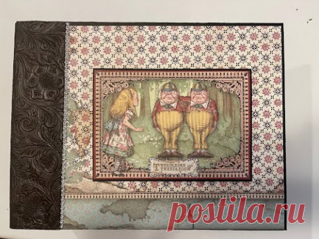 ALICE THROUGH THE LOOKING GLASS PART 1 LARGE ALBUM SHELLIE GEIGLE JS HOBBIES