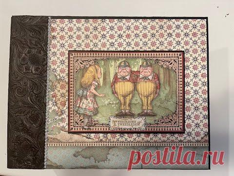 ALICE THROUGH THE LOOKING GLASS PART 1 LARGE ALBUM SHELLIE GEIGLE JS HOBBIES