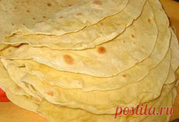 Домашний лаваш .
