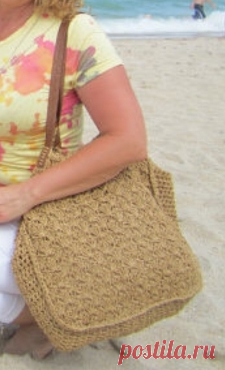 Вязанная сумка