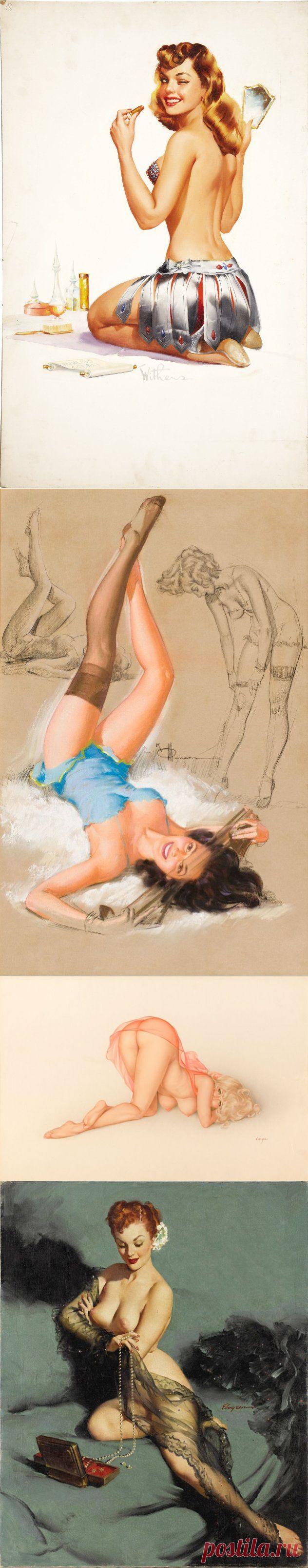 Красотки в стиле пин-ап.