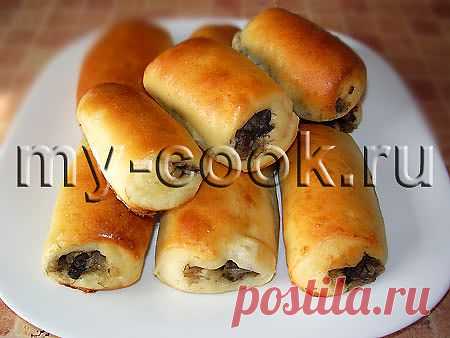 Рулетики картофельные с грибами - 8 Сентября 2009 - Готовим дома. Кулинария. Рецепты. Салаты.