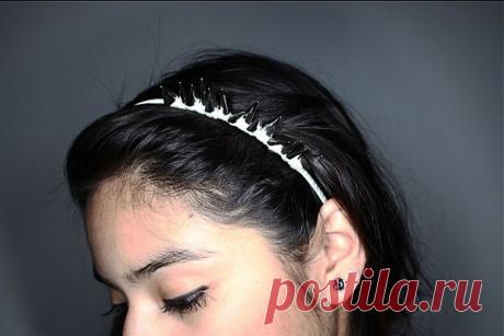 Шипы сбоку / Украшения для волос /