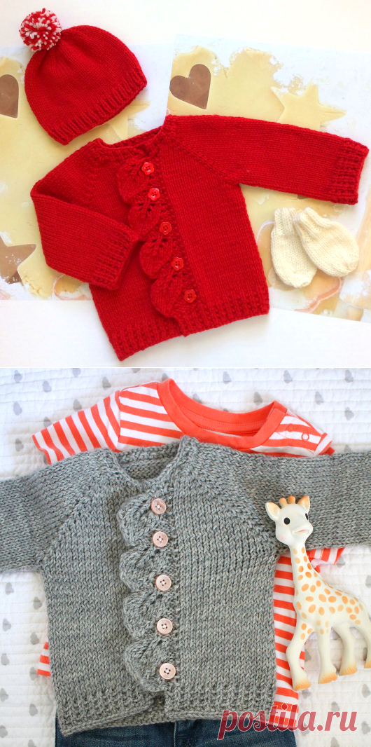 Вязаная детская кофточка | ДОМОСЕДКА