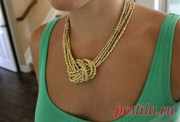 Ожерелье из бисера | Отлично! Школа моды, декора и актуального рукоделия