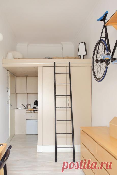 Удивительно Квартира размером всего в 13 кв. м. в которой есть все!! | NewsPad