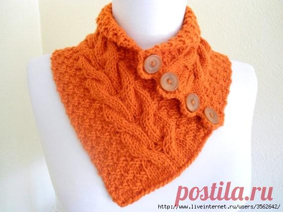 Шарфы.шали.накидки. Красивые идеи..
