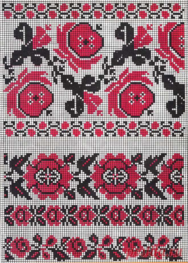 Ukrainian Folk Embroidery: April 2012 6E1        Stars are a very common motif in Ukrainian embroidery. Here we have three separate designs which feature starlike motifs. The first is an area design use