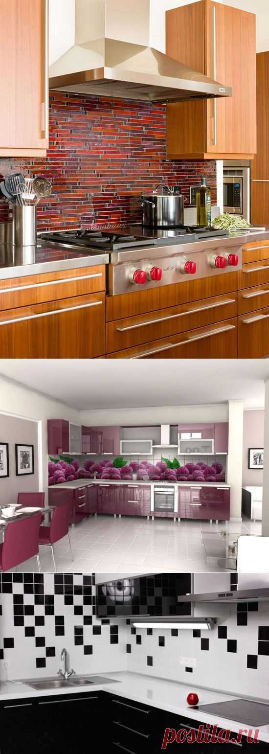 Красивейшие кухонные фартуки — Роскошь и уют