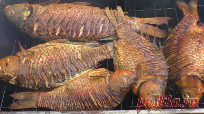 КАРАСИ ГОРЯЧЕГО КОПЧЕНИЯ, БЕЗ КОСТЕЙ ЭТО РЕАЛЬНО!