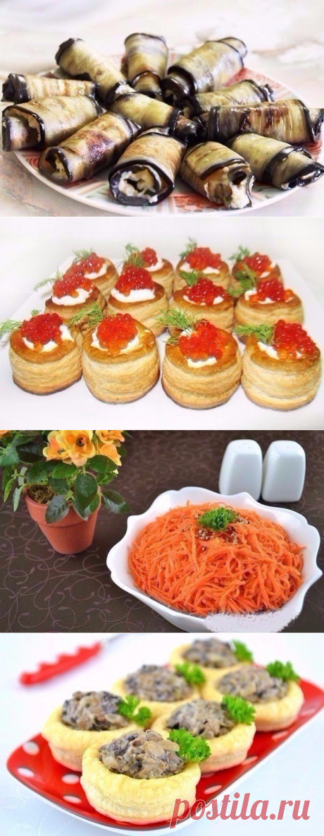 ТОР - 10 Рецептов приготовления замечательных закусок