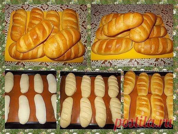 Вкусные домашние батоны — мягкие и воздушные