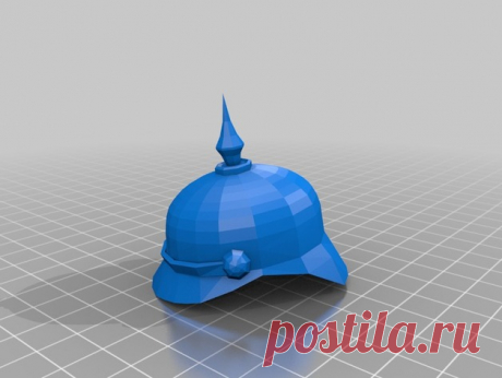 German WW1 Helmet by Jace1969 An old file from my Pepakura making days that I discovered in Pepakura Designer you can export to .OBJ and in "Windows 10 3DBuilder or 123Design" export to .STL. Unfortunately I don't have the skills yet to improve further on the model, but maybe someone out there would like to tidy it up. Please upload it back as a remix if you do take the time to clean it up.
Please note this was originally uploaded to the net as a free down load. So I cant ...