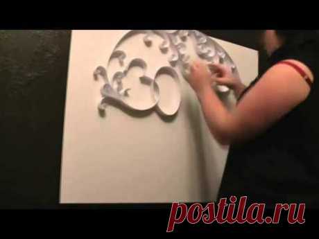 30 STM ~ quilling technic (speed video)