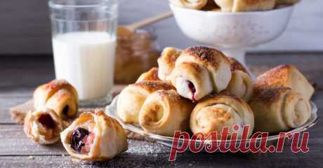 Рецепт вкусных рогаликов на воде и без яиц — Фактор Вкуса