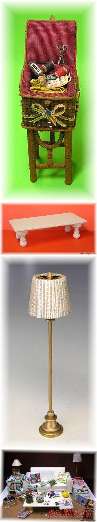 3 часть. Создаем мини принадлежности для кукольного домика.