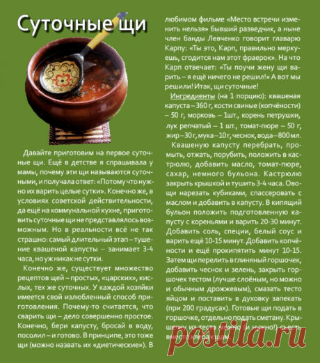 Суточные щи