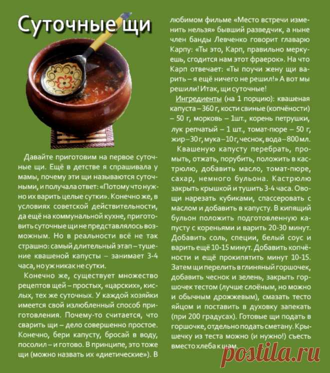Суточные щи