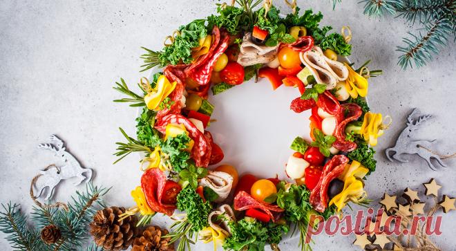 Новогодние блюда в виде венка: 10 рецептов для вдохновения — читать на Gastronom.ru