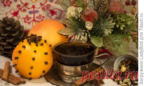 Пряный новогодний чай