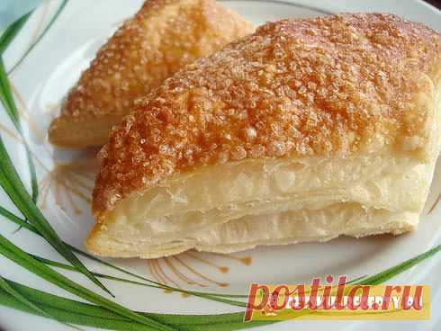 Язычки из слоеного теста - рецепт с фото | ДЕТСКИЕ РЕЦЕПТЫ, БЛЮДА