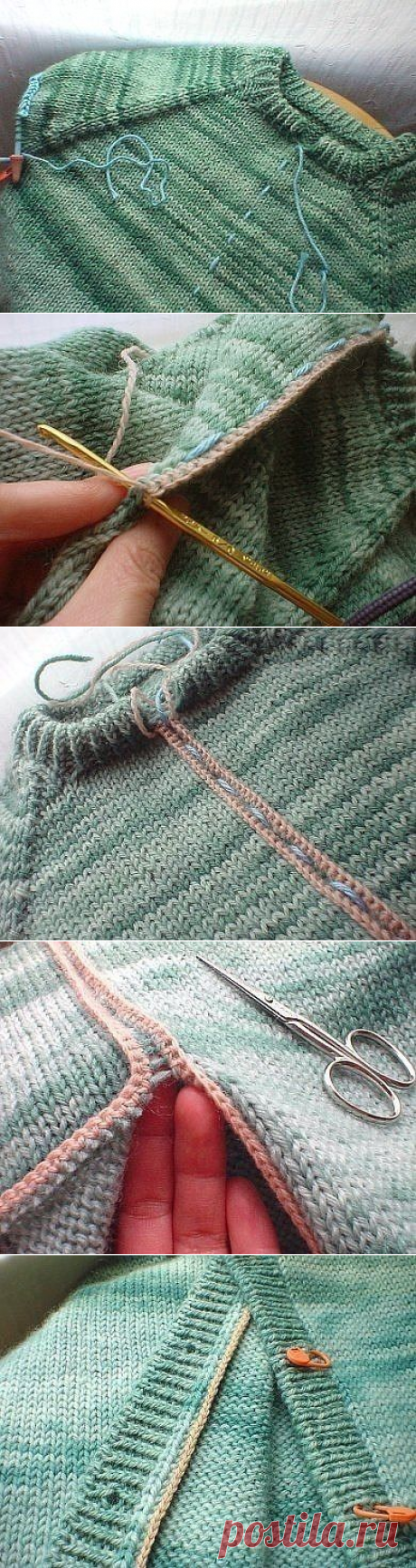 Как разрезать связаную вещь — DIYIdeas