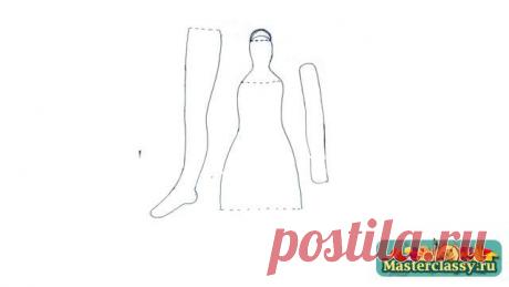 Снегурочка - Тильда. Мастер класс с пошаговыми фото