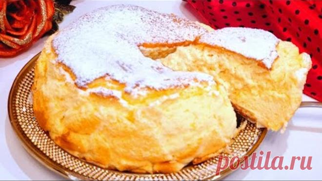 ЭТО ПРОСТО БОМБА! ТАКОГО ПЫШНОГО ТОРТА У МЕНЯ ЕЩЕ НЕ БЫЛО! ЭТОТ ПИРОГ МОЖНО ЕСТЬ ГУБАМИ!