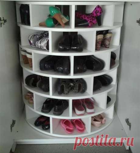 20 оригинальных идей компактного хранения обуви в доме